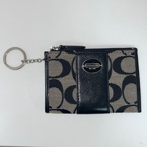 Coach Zip Keychain